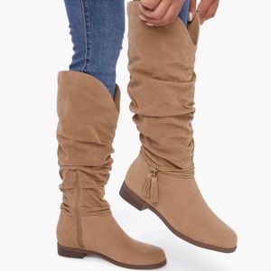 JustFab Boots size 7 Wide